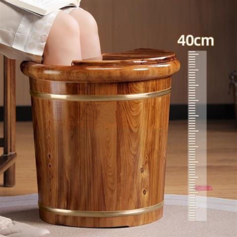 Spa & Wellness Paradies Braunschweig - Bak Rendam Kaki Kayu, Bak Mandi