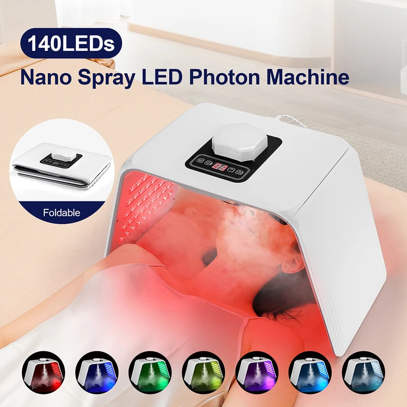 Spa & Wellness Paradies Braunschweig - Masker Kecantikan Foton LED 7 Warna