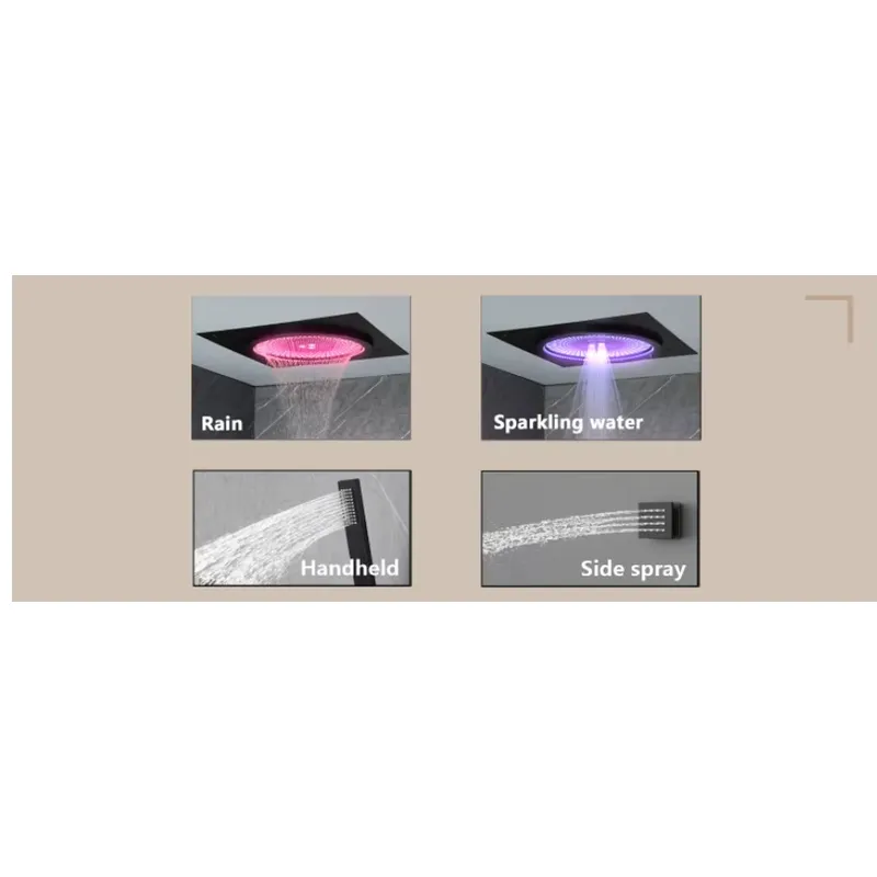 Set Shower LED Pintar dengan M - Spa & Wellness Paradies Braunschweig ulasan dan harga
