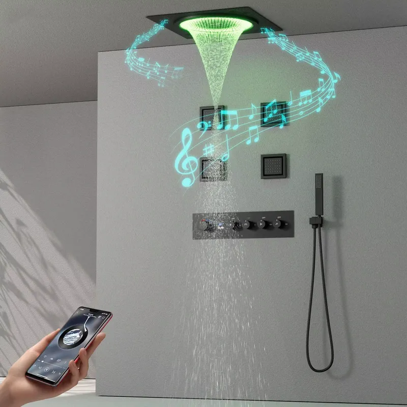 Set Shower LED Pintar dengan M - Spa & Wellness Paradies Braunschweig ulasan dan harga