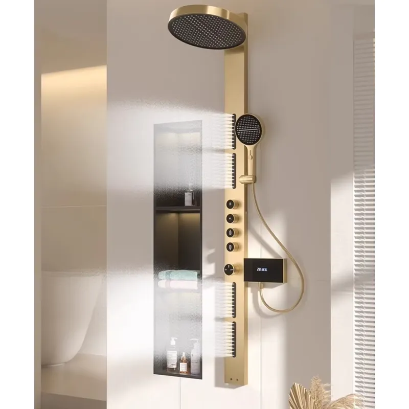 Set Panel Shower Brass Rainfal - Spa & Wellness Paradies Braunschweig ulasan dan harga